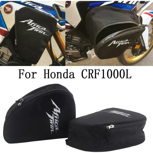 For Honda CRF1000L Africa Twin CRF1100L Adventure Sports Motorcycle Frame Crash Bars Waterproof Bag Repair Tool Placement Bag
