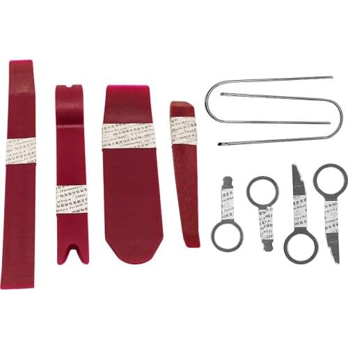 10PCS/Set Car Radio Door Panel Trim Dash Navigator Diagnostic Tools Auto Removal Disassembly Pry Repair Kits Accessories