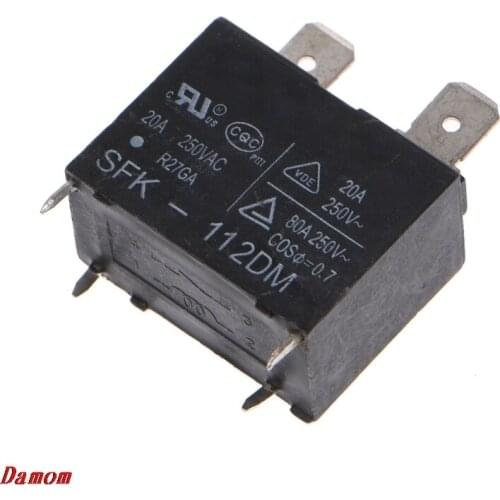 2 Pcs SFK-112DM SFK-112 20A 250V AC DIP-4 Relay Module Damom
