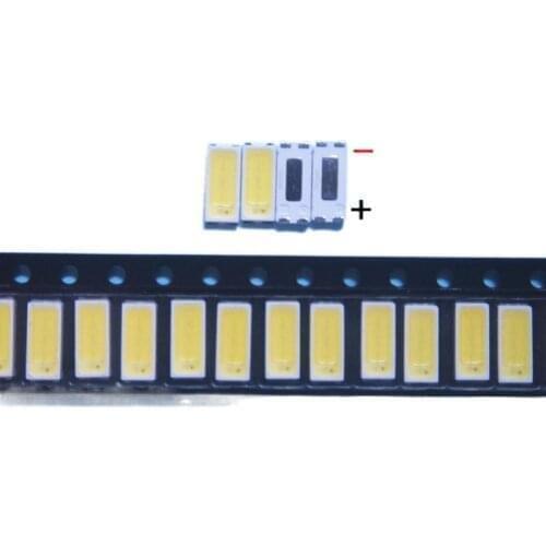 3000pcs/lot FOR Repair Sony Toshiba Sharp LED LCD TV backlight Seoul SMD LEDs 7030 6V Cold white light emitting diode STWBX2S0E