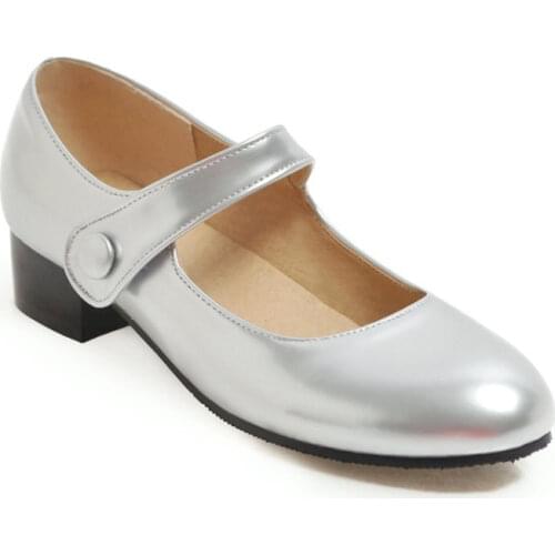 Big Size 11 12 13 14 15 16 17 ladies high heels women shoes woman pumps Package the heel Package toes Shallow mouth buckles