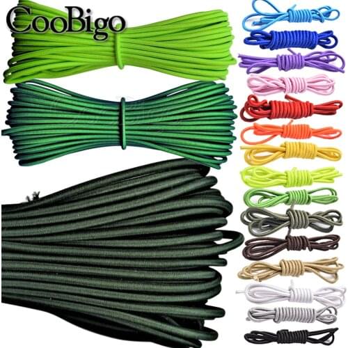 10 Meter 3mm Strong Elastic Rope Bungee Shock Cord Stretch String for DIY Jewelry Making Outdoor Project Tent Kayak Boat Backage