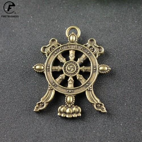 Copper Buddhism Nanhai Putuo Vajry Pestle Ornaments Home Decorations Accessories Brass Multiplier Home Decor for Living Room