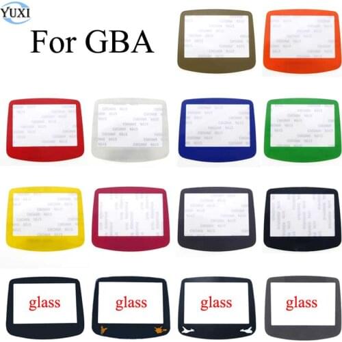 YuXi Plastic and Glass Screen Lens For Gamboy Advance For GBA Screen Lens Protector Cover