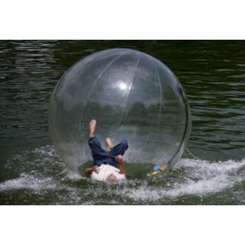 PVC Water Walking Ball For Human Hamster Ball Water Plays Customized Water Zorbing Ball Roller Wheel Clear Dancing Ball Cheap
