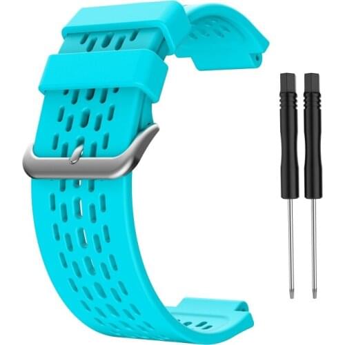 Silicone Replacement Watch Band Wrist Strap for garmin-Approach S4/S2 Vivoactive Q81F