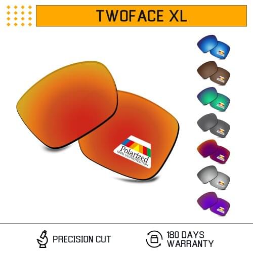 Bwake Polarized Replacement Lenses for-Oakley TwoFace XL OO9350 Sunglasses Frame - Multiple Options