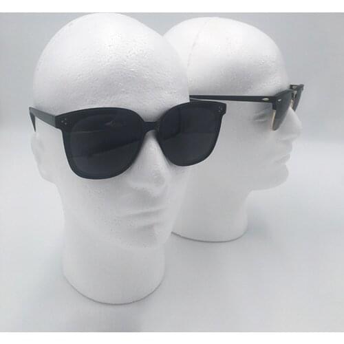 Flocking Foam Male Mannequin Head Wigs Glasses Hat Holder Stand Female Head Model Hat Wig Glasses Convenient Prop Display