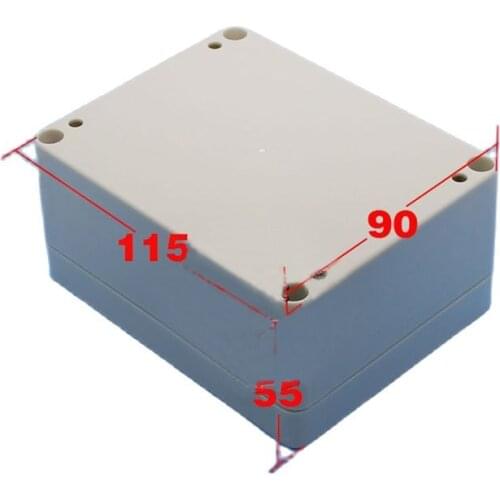 Waterproof Plastic Project Box Instrument Enclosure 115x90x55mm(L*W*H) DIY NEW