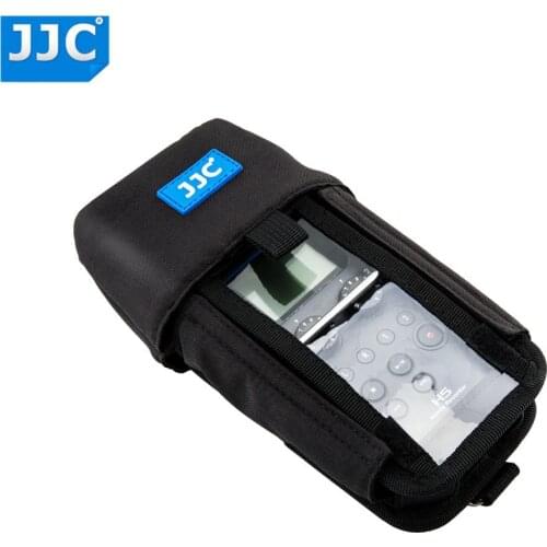 JJC PET LCD Screen Guard Film 1.4m Wired Remote Control Protection Pouch Case Accessories kit for ZOOM H5 Handy Recorder