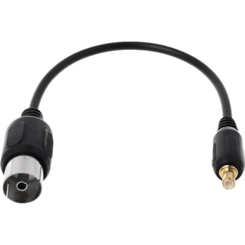 1PC IEC to MCX Antenna Pigtail Cable Adapter Connector For USB TV DVB-T Tuner