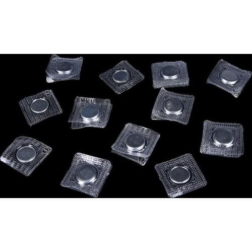 10pc 13*2mm Invisible Hidden Metal Magnetic Button Snap Magnet Fasten Handbag Cloth Clasp DIY Sewing Tools Magnetic Button Snaps