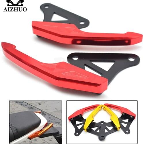 For Honda Grom 125 MSX125 MSX 125 M3 2014 2015 CNC Aluminum Motorcycle Rear Grab Bars Motorcycle Rear Handle Rear Passenger Bar