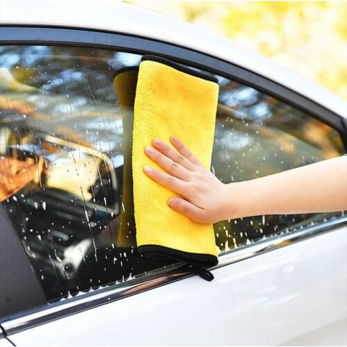 Car Wash Towel Car Wash Microfiber Towel Car Washing and Drying Cloth Hemming Car Care Cloth Details 30*30/30*40/30*60cm