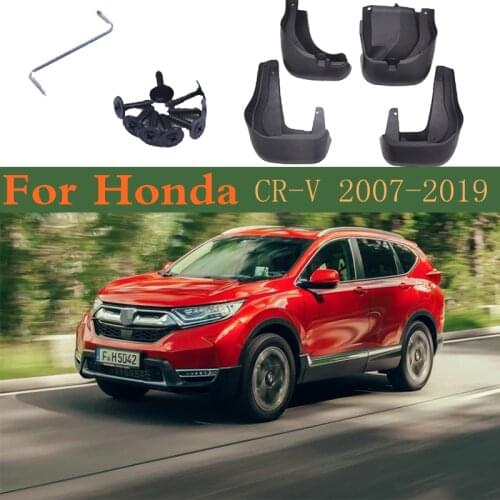 CR V CRV Fender Mud Guard Flap Splash Flaps Mudflap Accessories Mudguards For Honda CR-V 2007~2019 2018 2015 2012 2010 2009 200