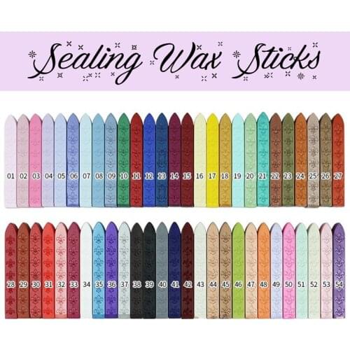 Color Wax Sealing Sticks For Letter Wedding Invitations