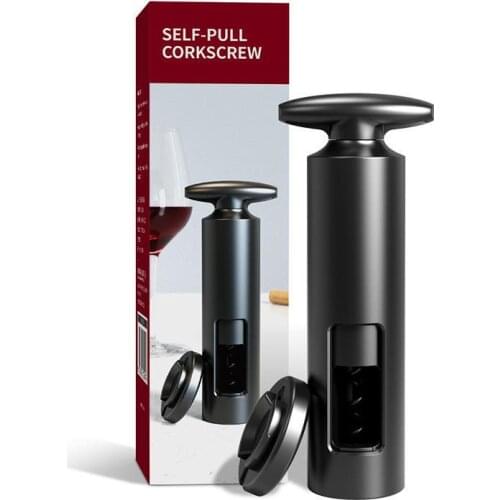Electric Wine Opener Rechargeable Automatic Corkscrew Creative Wine Bottle Opener with USB Charging Cable Suit for Home Use