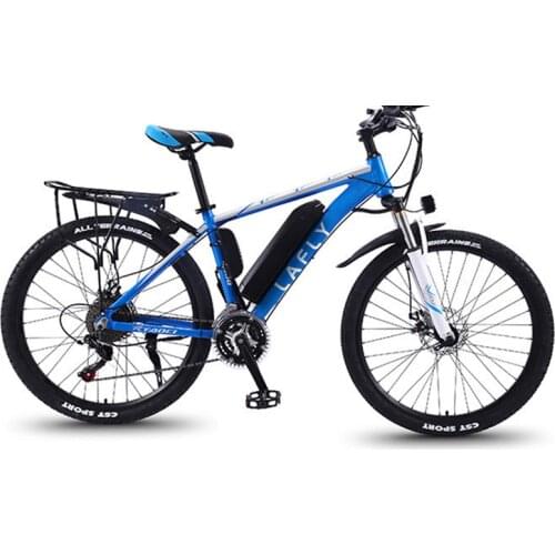 E Bike Aluminum Alloy Electric Bike 21 Speed Electric Bicycle For Adult 26 inch Mountain ebike double disc brake 36v 500w