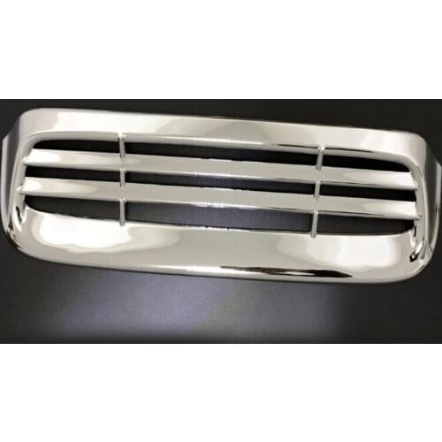 For Toyota Hilux Chrome Parts ABS Car Styling Hilux Accessories Small Hood Scoops Outlet Cover For toyota Hilux Vigo 2012 - 2014
