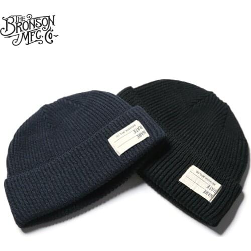 USN WATCH CAP 80% Wool WW2 Replica Winter Warm Knit Thick Cap Vintage Military Outdoor Hat