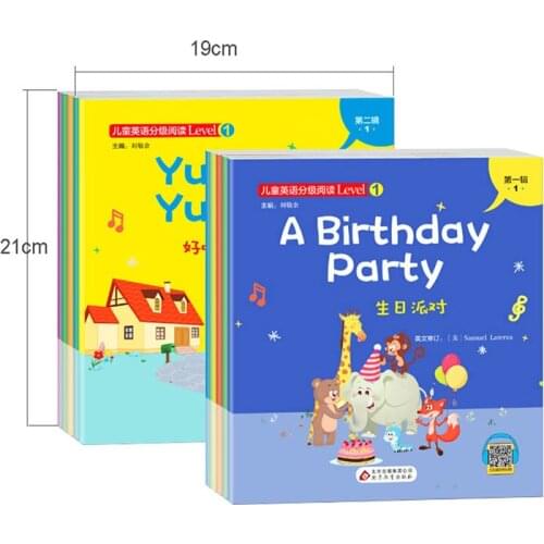 10 Books/set Enlightenment Cognitive Early Learning Picture Tale Bedtime Story Book English Story Picture Books