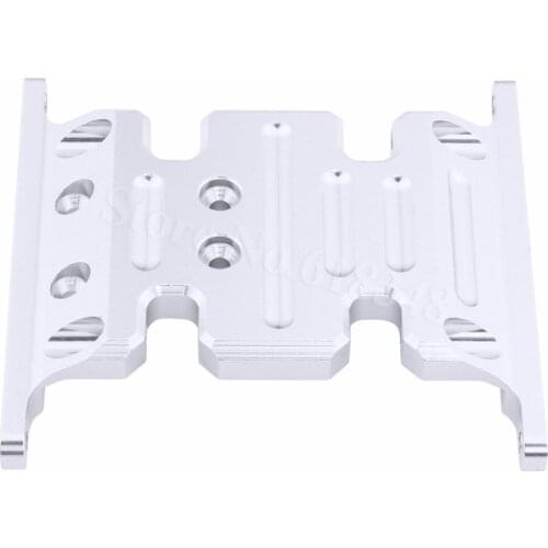 Metal Aluminum Center Skid Plate For Axial SCX10 Rock Crawler 1:10 RC Car Parts Hop Up Replacement