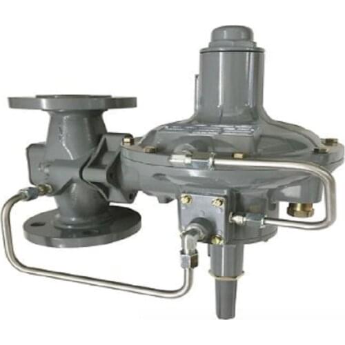 Fisher 299H Reducing pressure regulator and gas pressure reducing valve and pressure relief valve