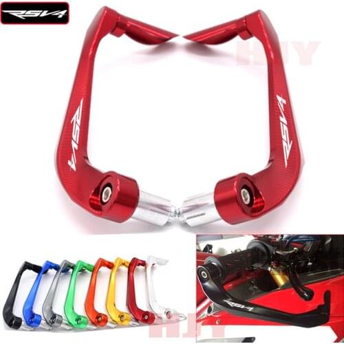 Universal 7/8" 22mm Motorcycle Handlebar Brake Clutch Levers Protector Guard For Aprilia RSV4 RSV4 2009-2017 RSV4RF 2009-2017