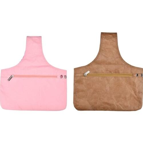 Knitting Tote Bag Yarn Storage Empty Organizer Travel Knitting Work Bags Outdoor Portable Knit Wrist Bag-ABUX