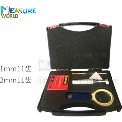 Factory Outlet QFH Cross Cutter Adhesion Tester Cross-Cut Tester Kit Including 1mm/2mm Blades With Carry Box Gauge