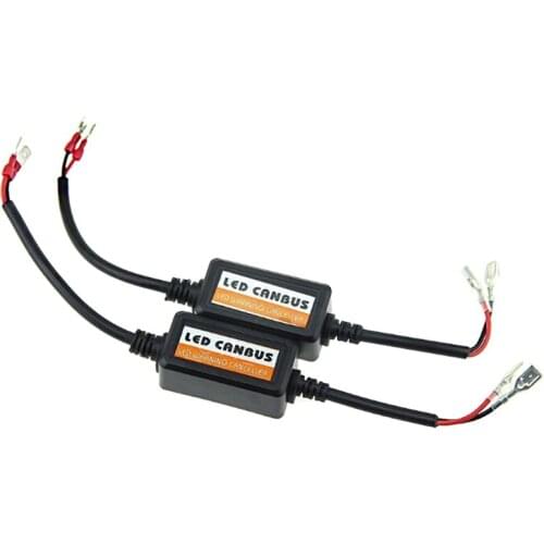 1Pair / lot 9004/9007 H1 H13 H4 H7 H8 Car Headlight Decoder Adapter DRL LED Error Canceler