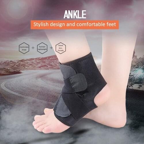 1Pcs Sport Football Breathable Ankle Brace Protector Adjustable Ankle Support Pad Protection Elastic Brace Guard Support GYH 9