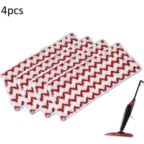 4Pcs Microfiber Steam Mop Replacement Pad For Vileda Steam XXL Power Pad Steam Cleaner Hardwood Floor Linoleum Floor Cleaning