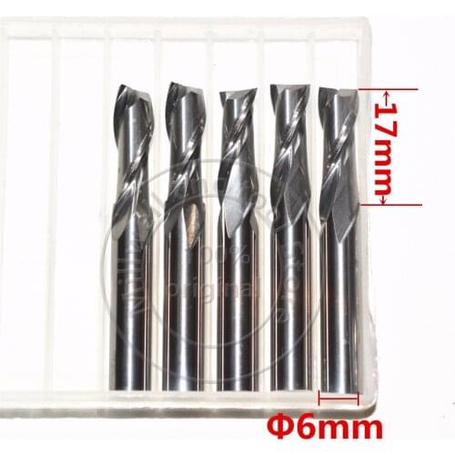 6mm*17mm,Freeshipping,CNC wood tools,carbide End Mill,woodworking insert router bit,Tungsten steel milling ,MDF,PVC,Acrylic,Wood