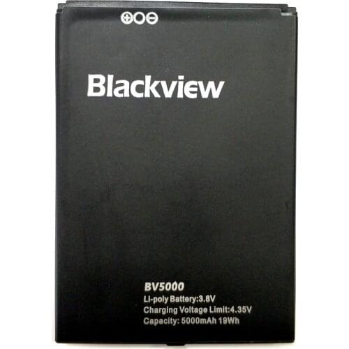 1PCS New 100% High Quality BV5000 Battery For Blackview BV5000 Mobile Phone