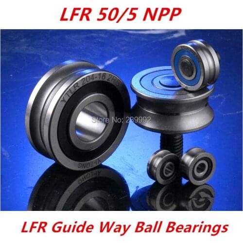 Free Shipping LFR 50/5 NPP LFR Guide Ball Bearings 5*17*8mm