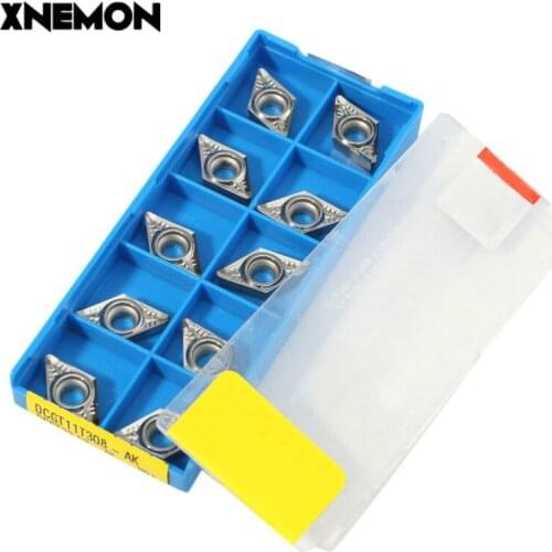 DCGT11T302 DCGT11T304 DCGT11T308 AK H01 100% original Insert Milling Cutter Aluminum Alloy CNC Lathe Tool Aluminum Processing