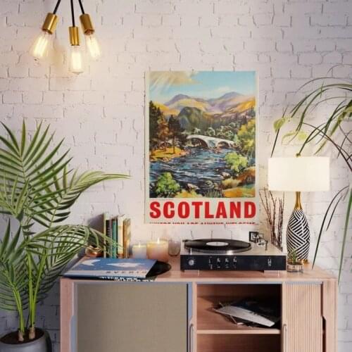 Home Decoration Hd Print Scotland Pictures Wall Art Modular Where You Are Always Poster Canvas Painting For Living Room No Frame