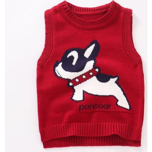 Childrens Baby Pullover Vest Boys and Girls Waistcoat Sweater Kids Vest Baby Sweater Outer Wear Vest 0-5T