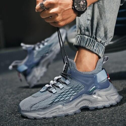 Designer Men Shoes Breathable Mesh Men Running Shoes Chunky Light Men Sneakers Comfortable Tenis Masculino Men Jogging Shoes