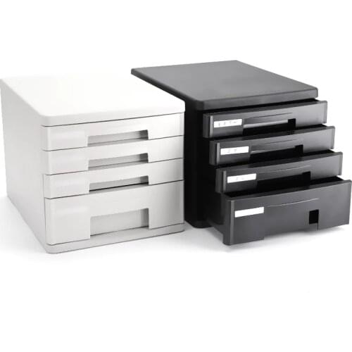 Deli 9772 9773 Plastic Desk File cabinet documents trays file tray 4 layer 5 layer drawer filing cabinet documents cabinet