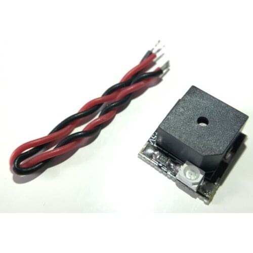 JMT FSD-bbV1.0 5V Loud Buzzer Beeper Tracker with LED for Naze32 F3 Quadcopter for Flytower FPV DIY RC Racing Drone