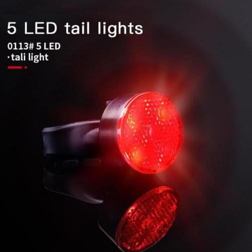 NEW Bicycle Rear Light USB Charge Safety Warning Bicycle LED Lamp Waterproof Night Riding Cycling Taillight Bicycle Lights