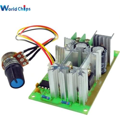 DC10-60V DC 10-60V Motor Speed Control Regulator PWM Motor Speed Controller Switch 20A Current Regulator High Power Drive Module