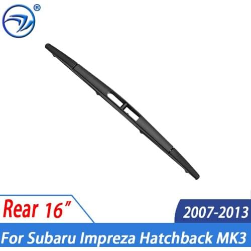 Wiper 16" Rear Wiper Blade For Subaru Impreza Hatchback MK3 2007 -2013 2012 2011 2010 2009 08 Windshield Windscreen Rear Window