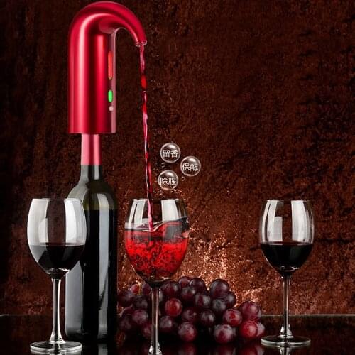 Smart electric wine pourer Smart Wine Decanter Automatic Red Wine Pourer Aerator Decanter Dispenser Wine Tools Bar Accessori