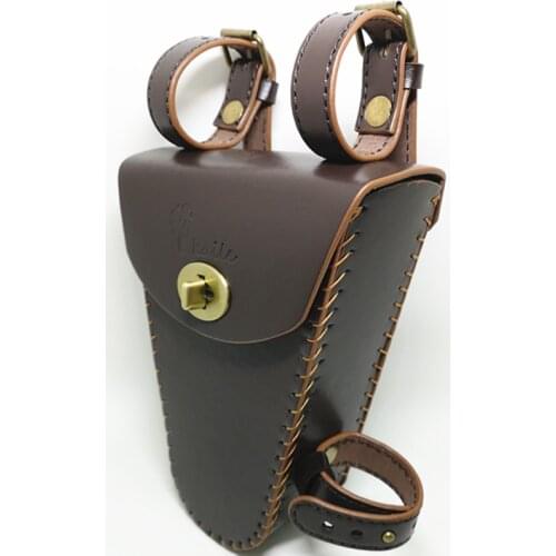 G05 Cycling tool bags Retro bicycle with beam triangle bag kit beam bag bag leather nostalgic classic style