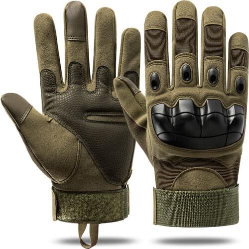 Military Full Finger Gloves Tactical Gloves Touch Screen Men Sports Protective Nylon Hunting Hiking Cycling Airsoft Work Gloves