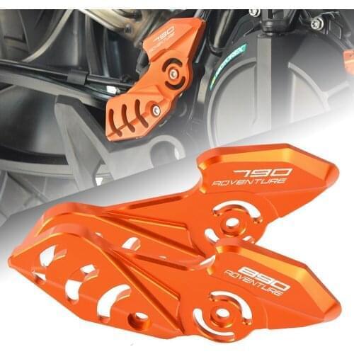 For 890Adventure CNC Brake cylinder guard set Motorcycle Heel Protective Cover Guard 890 790 ADV 790 Adventure R/S 2020 2021