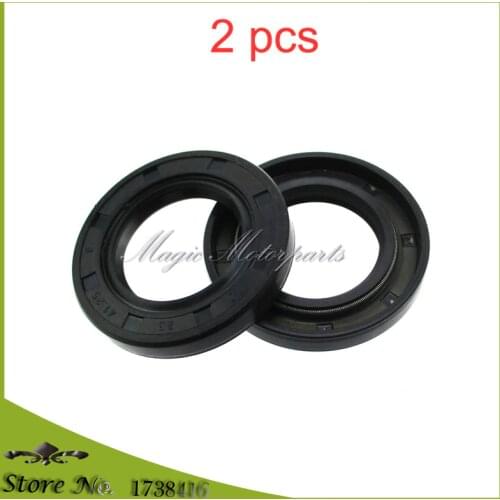2x Crank Case Crankshaft Oil Seal 25x41.25x6 For 5.5HP 6.5HP Honda GX160 GX200